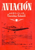Revista, Setembre-Octubre n 22 del 1954 de l'Aero Club Barcelona-Sabadell